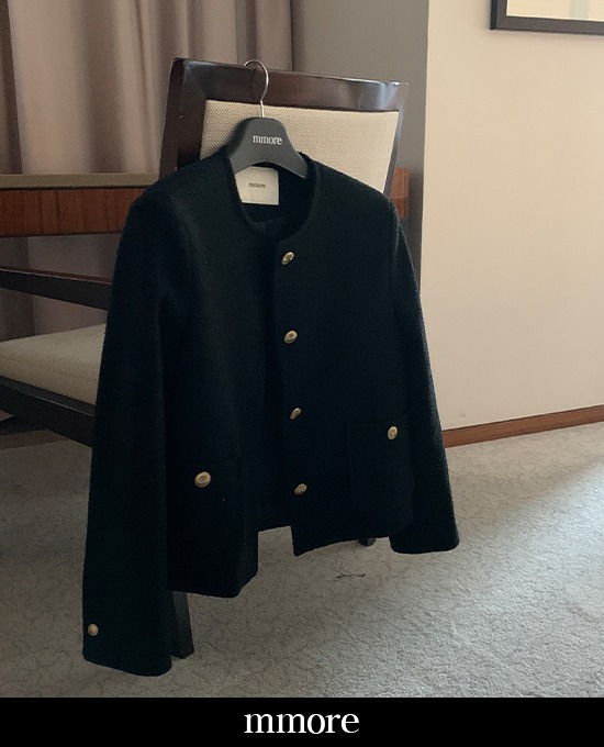 [mmore] Neige tweed jacket