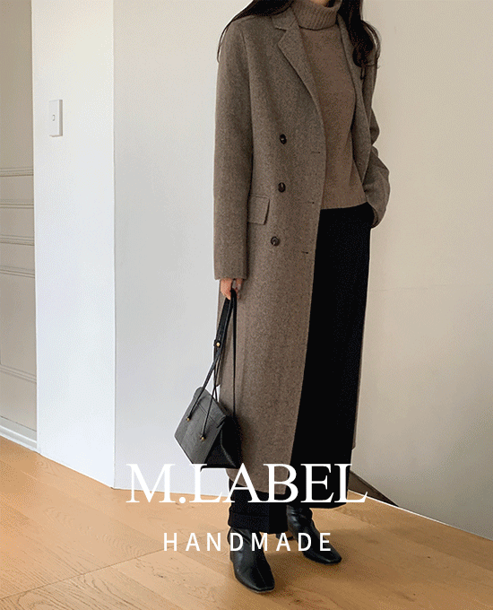 [hand made / wool 90%][M.LABEL] 리앙 더블 (coat)*뉴 컬러 추가 ♡단독주문시 당일발송