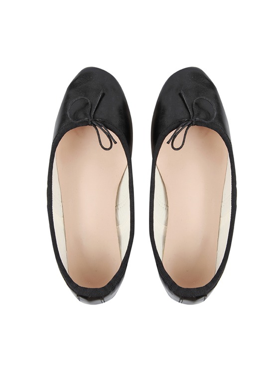 라인 플랫 (shoes)(4cm)블랙230 / 레드230