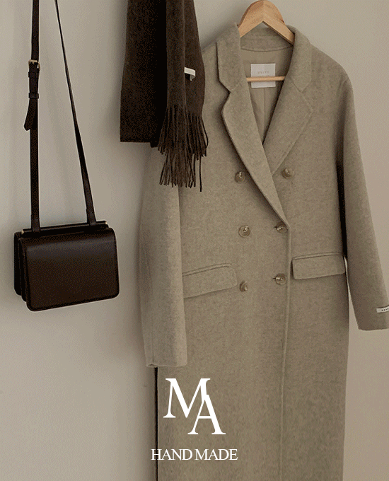 [hand made / wool 90%][M.LABEL] 메리 더블 벨트 (coat)*뉴 컬러 추가 ♡ 단독주문시 당일발송
