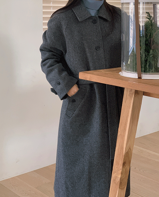 드앙 셔틀랜드 싱글 (coat)(베이비알파카10%)(울80%)