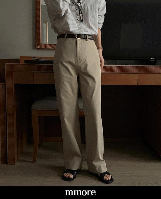 [mmore] Henry cotton pants