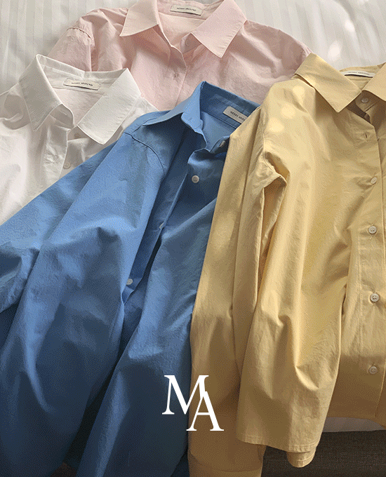 [M.LABEL] spring color shirt (nb)단독주문시 당일발송