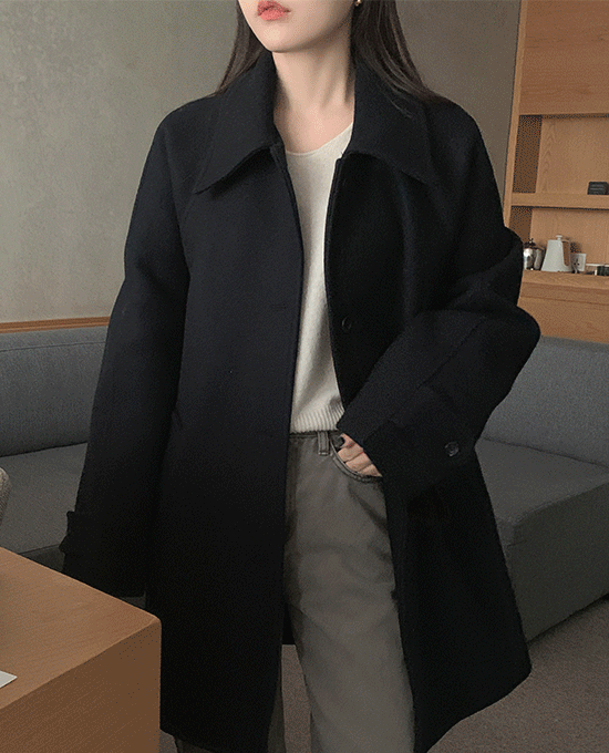 캐인 울 하프 (coat)(울90%)