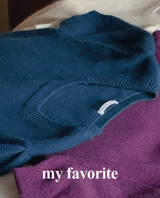 [my favorite] 앙고라 스퀘어 (knit)(앙고라15%)(램스울70%)*뉴 컬러 추가 ♡단독주문시 당일발송