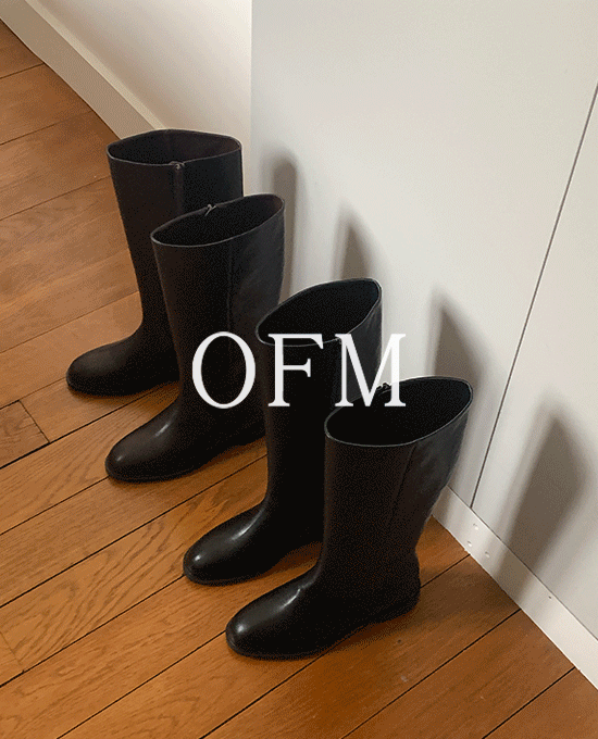 [ofm] merry long boots (shoes)(3cm)단독주문시 당일발송